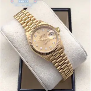 Rolex 勞力士女裝日誌系列後鑲鉆26Mm女表69178腕錶
