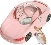 Hamster Running Ball, Transparent Exercise Toy, Interactive Pet Car Wheel, Ventilated Design, for Small Animals & Ferrets, Fun Indoor and Outdoor Play More