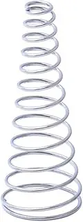 Tower Spring 304 Stainless Steel Conical Compression Springs Wire Diameter 0.4mm/0.5mm Taper Pressure Spring Length 7-20mm(0.5x8-11x20x8mm,5pcs)