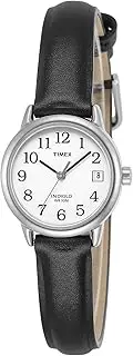 [Timex] Women's T2H331 Year-Round Analog Quartz Black Watch