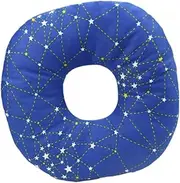 Leefasy Hollow Ear Hole Pad Side Sleeping Pillow for Side Sleepers Offiice Traveling