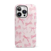 Coquette Pink Bows iPhone Case For iPhone 15 Plus 14 Pro Max 12 13 Mini 11