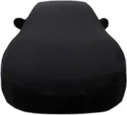 Waterproof Car Cover Compatible with Rolls-Royce Corniche Cullinan Ghost Park Ward Wraith Phantom Phantom Drophead Coupe VI Customized for All Models (Color : Black, Size : Ghost)