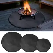 Fire Pit Pad Outdoor UnderGrill Mat Heat-proof Fireplace Mat Flame Retardant Mat
