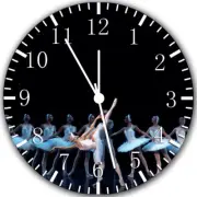 Ballet Swan Lake Frameless Borderless Wall Clock Nice For Gifts or Decor Z138