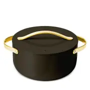 Caraway Iconics Non-Stick Ceramic Dutch Oven with Gold Handles