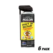 6 x Nulon Shift Ya Bastard Multi-Purpose Lube Spray 150g SHIFT150