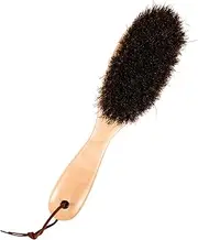 Healeved Horsehair Shoe Cleaning Brush Double Sided Durable Design for Easy Polishing and Scrubbing Compact Brush for Footwear Maintenance Go Cleaning