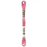 DMC 6-Strand Embroidery Cotton 8.7yd-Medium Cranberry - 12 Pack