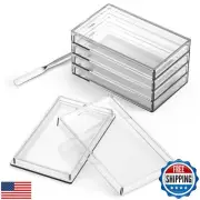 Yncotte 10oz Silver Bar Holder - 5Pcs Capsule Storage Container for 10 Ounce