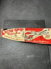 Vise Grip Dewitt Petersen Welding Clamp 9R USA Nos Locking Pliers Vintage Box