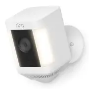 Ring Spotlight Cam Plus Battery Outdoor Camera - White
