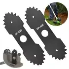 1/2/4PCS 638006008 Lawn Mower Edger Blade with Teeth for Ryobi Edger RY13050