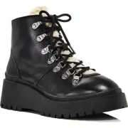 Aqua Miranda Womens Leather Size 11 Ankle Hiking Boots