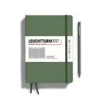 在飛比找誠品線上優惠-德國 LEUCHTTURM1917 硬殼筆記本 A5/ 橄欖