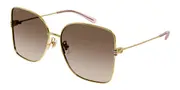 Gucci GG1282SA Asian Fit 003 Men's Sunglasses Gold Size 62