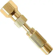 Pump Adapter - Multipurpose Air Inflator Adapter Air Compressor Nozzle | Lightweight Tire Inflator Connector Screw Tire Inflator Chuck for Tires