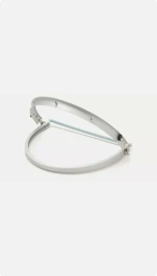 Pyramex Aluminum Full Brim Hard Hat Adapter, HHAAW.
