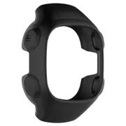 2Pcs Smart Watch Silicone Protective Case for Garmin Forerunner 15(Black)