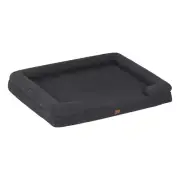 Orthopedic Dog Bed Pet Calming Mat Memory Foam Removable Washable Portable Grey