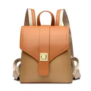 Women's backpack, elegant and simple, high-end, large capacity, ideal for leisure travel.