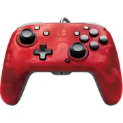 PDP Nintendo Switch Faceoff Deluxe Controller - Red Camo