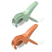 Portable Stainless Steel Slicer Banana Cucumber Ham Slicer Kitchen Gadget