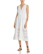 Echo Supersoft Gauze Veda Dress Swim Cover-Up