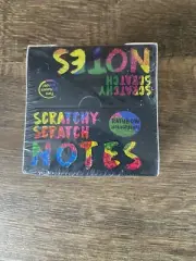Purple Ladybug Holographic Scratchy Scratch Notes Set of 150 Kids Crafts NEW