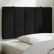 Velvet Black 90cm Headboard Cushion Soft Comfortable Bedroom Decor