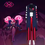 新款優惠地獄客棧HAZBIN HOTEL COS服時尚敎主VELVET 薇爾薇特全套COS