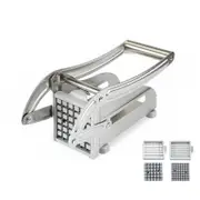 OZNALA Stainless French Fries Slicer Potato Chipper Chip Cutter Chopper Maker Fast Food Dicer Slicer