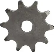 YC Yier Electric Motor Sprocket 420 10T Gear Motor Sprocket 8.5mm X 10 mm 420 Sprocket 10 Tooth Steel Sprocket Replacement Part for Electric Tricycle Bicycle E Bike Scooter Go kart
