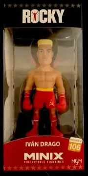 Rocky 4 - Dolph Lundgren as Ivan Drago Minix Vinyl Figure #106 NEW & UNOPENED