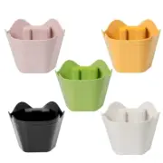 Space Saving Polygon Espresso Knocks Box ABS Plastic Coffee Grounds Dump Bin