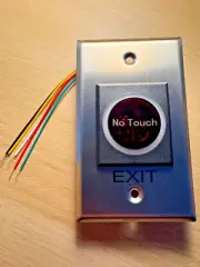 PB103 Touch Free Exit Button - LED Illuminated - 883