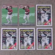 Lot (6) 2023 Stadium Club Topps Gabriel Moreno RC Arizona Diamondbacks