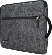 [kizuna] 12.5-13.3 Inch Laptop Sleeve Case Computer Bag for 13.6" New MacBook Air M2 2022/iPad Pro M2 12.9"/MacBook Pro 14 M1 Max 2022/13.3" MacBook Air/14.2" MateBook X Pro/Lenovo/Dell,Brown