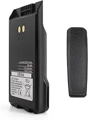 Afadorable 1PC BP-280 BP-279 Li-ion Battery 2200mAh Replacement for ICOM Radio IC-A16 IC-F1000 IC-F2000 IC-F1000D IC-F2000D IC-F1000S IC-F2000S F1100D F2100D IC-V10MR IC-V88 with 1PC Belt Clip