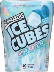 Ice Breakers Ice Cubes Mint Crystal Gum