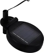 2pcs Solar Charger for Outdoor Street Light Replacement Panel Rotation DIY Garden Landscape Light Accessory