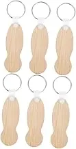 OHPHCALL 6pcs Shopping Trolley Tokens Key Ring Trolley Token Removers Practical Keychain for Shopping Carts Family Friends