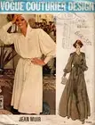 1974 Vintage VOGUE Sewing Pattern B38" DRESS (1988) By Jean Muir Vogue 1146