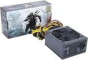 2000W 2400W 2600W 180V-260V ATX ETH Bitcoin Mining Power Supply 95% Efficiency Support 8 Display Cards GPU for BTC Bitcoin Miner(1800W to 2000W)