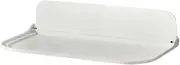 DOITOOL Set-top Plastic Bookshelf Folding Paper Towels Towel Wall Rack Bedside Wall Shelf Wall Hanging Shelves Foldable Floating Shelf Bathroom Shelves Wall Mounted Bath Towel