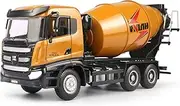 duturpo 1/50 Scale Metal Diecast Cement Mixer Toy Truck, Metal Construction Vehicles Trucks Model Toy for Boys Kids