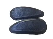 PAIR NSU LUX & SUPERLUX PETROL GAS TANK KNEE PAD GRIP RUBBER