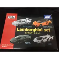 在飛比找蝦皮購物優惠-多美 TOMICA 藍寶堅尼 Lamborghini set