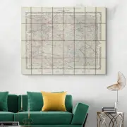 1900 Automobile Club de France Map – Châlons-en-Champagne Roads & Routes Print