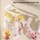 Sock Hanger Space-saving Organizer Wall-mounted Clothes Hook for Socks Underwear